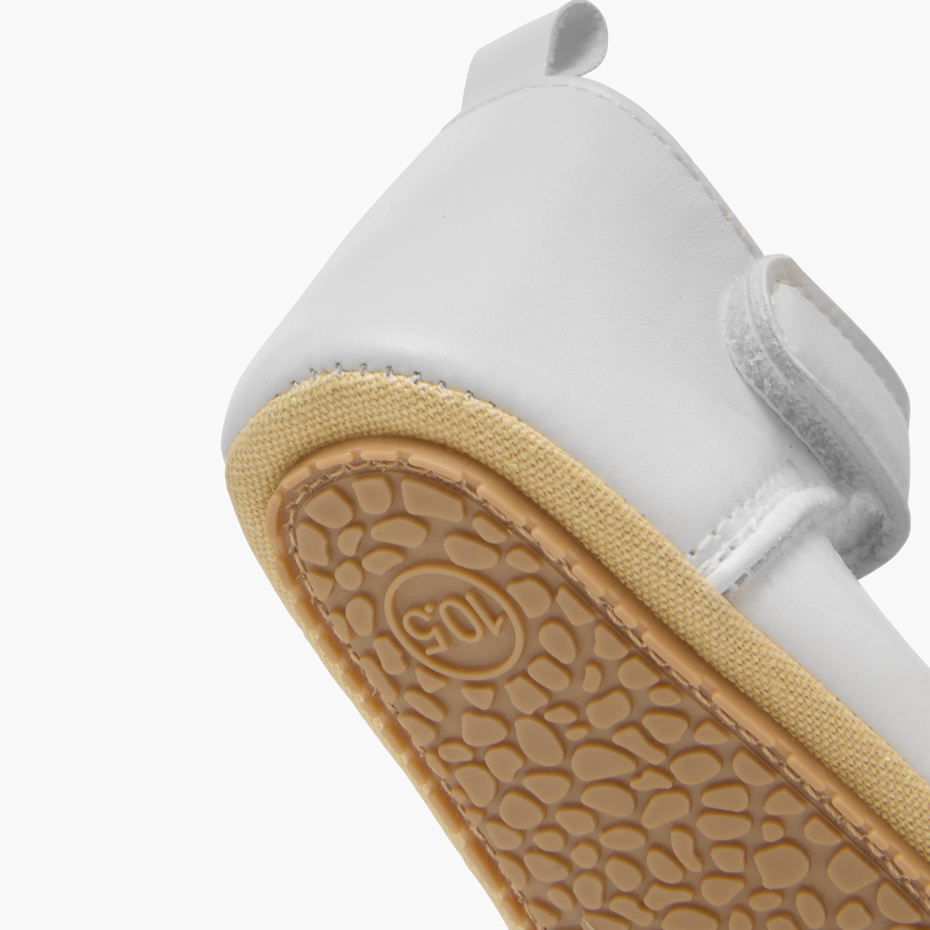 Juniors Booties with Hook and Loop Closure