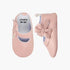 Juniors Booties with Bow Applique and Scalloped Edge - Pink / 12-18 mths