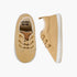 Juniors Booties with Lace-Up Closure - Beige / 12-18 mths