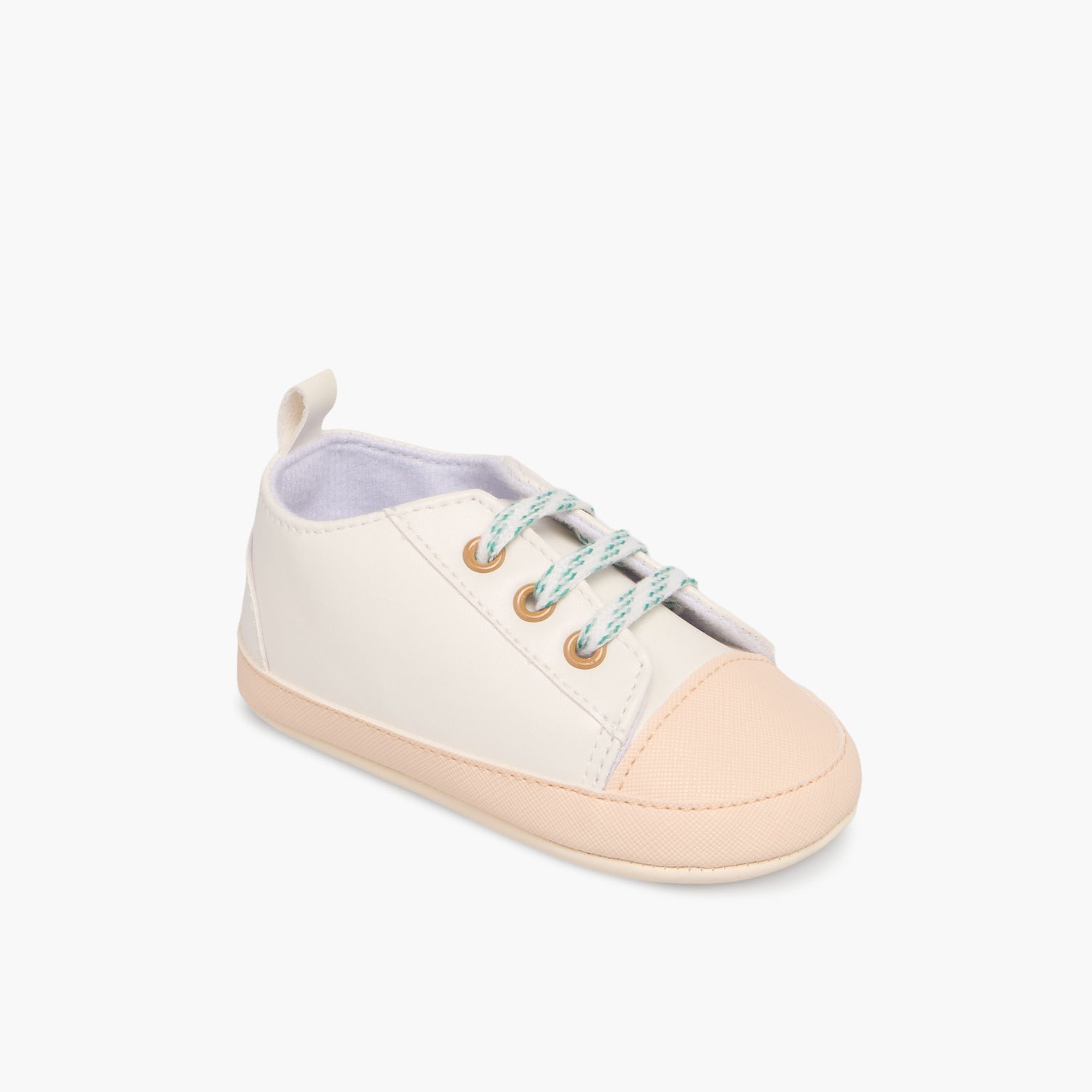 Juniors Booties with Lace-Up Closure, Colourblock