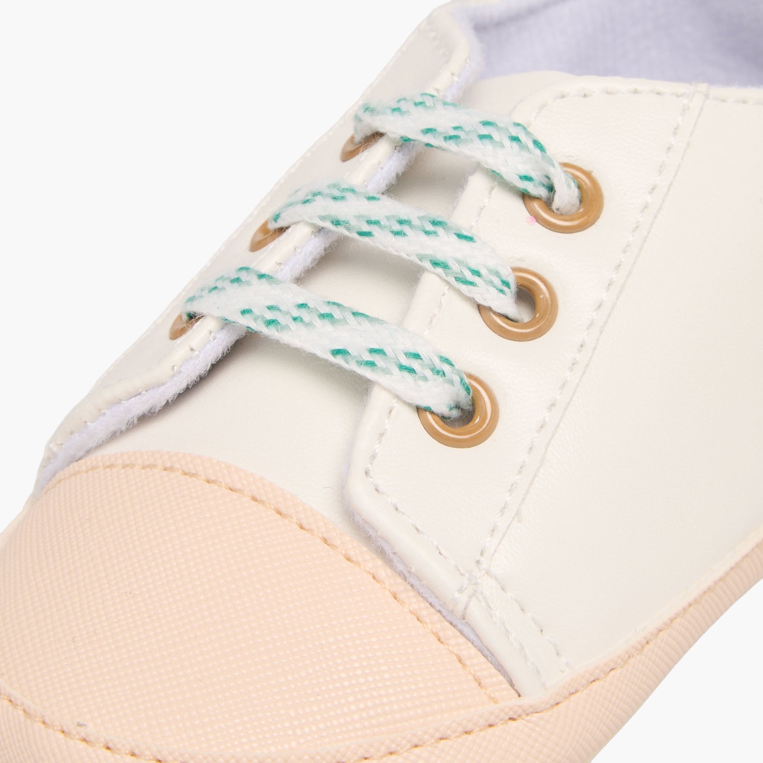 Juniors Booties with Lace-Up Closure, Colourblock