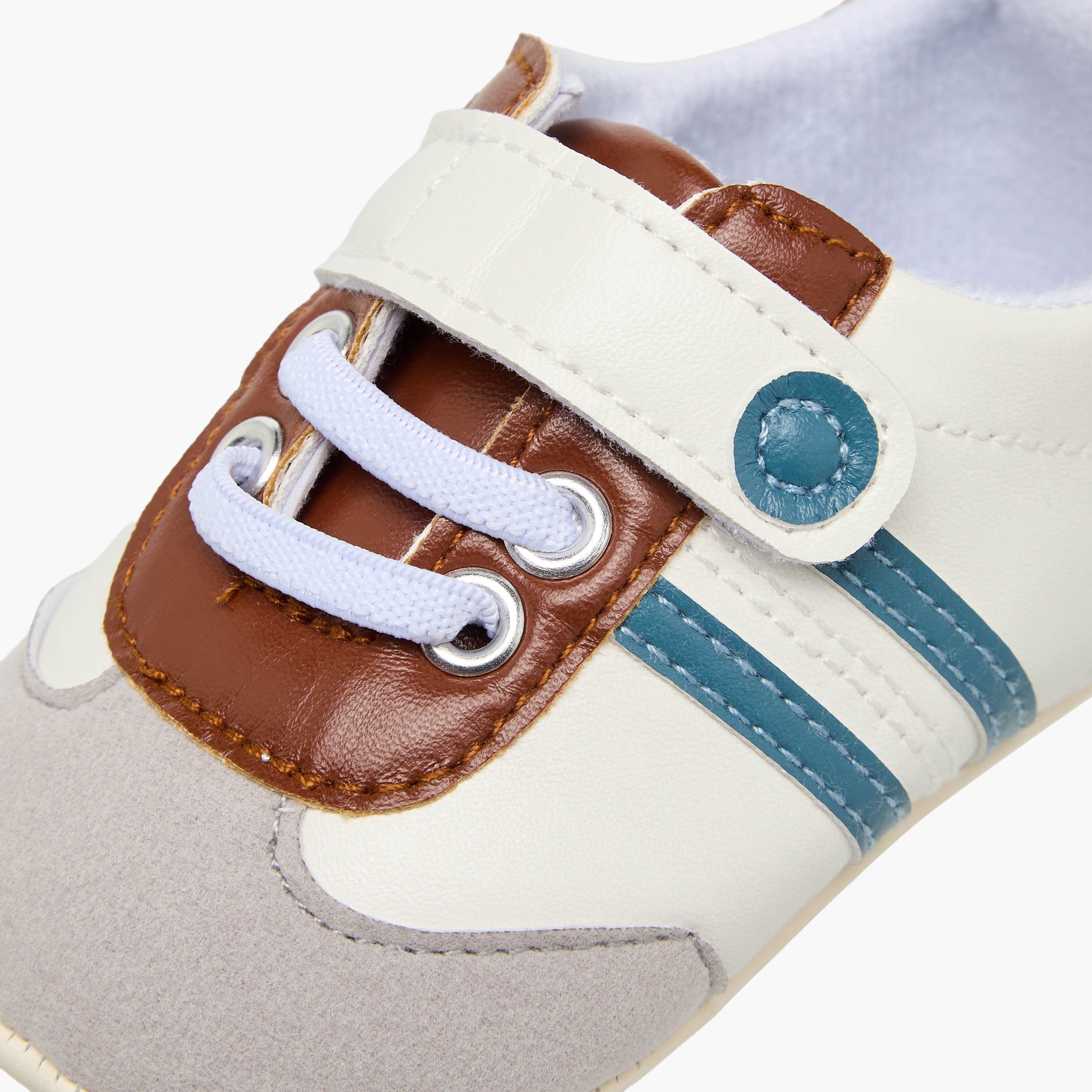 Juniors Booties with Hook and Loop Closure