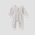 Juniors Cotton Round Neck Long Sleeves Sleepsuit with Floral Print - Multicolour / 12-18 mths