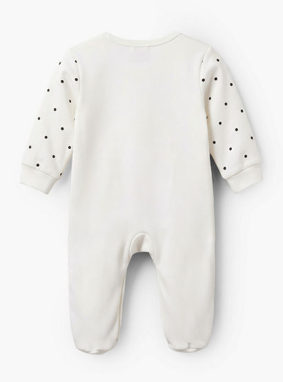 Juniors Cotton Crew Neck Long Sleeves Sleepsuit with Graphic Print-baby-girls-clothing-nightwear-sleepsuits-image-3