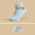 Pack of 3 - Printed Ankle Length Socks - Multicolour / 15-16