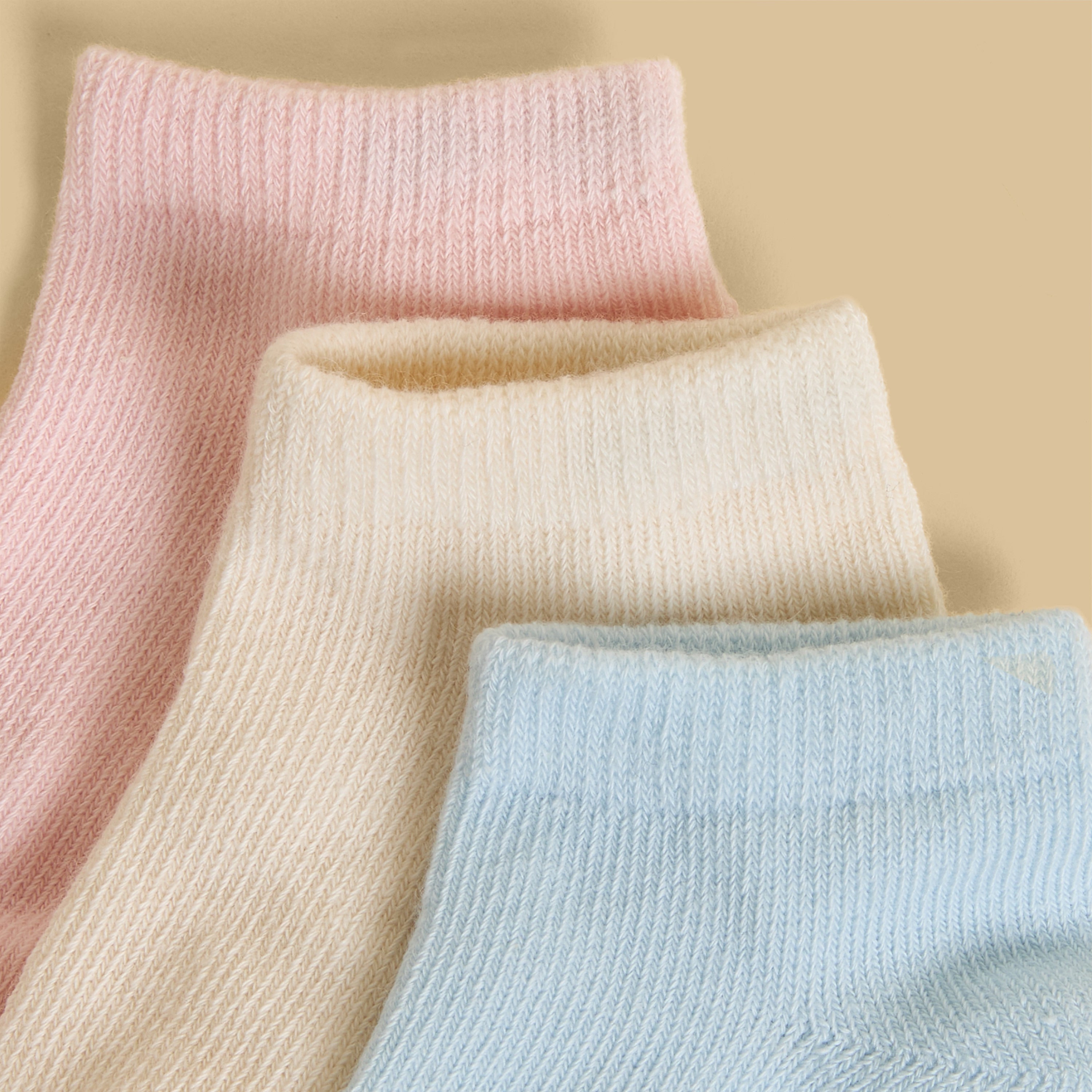 Pack of 3 - Anti-Skid Ankle Length Socks
