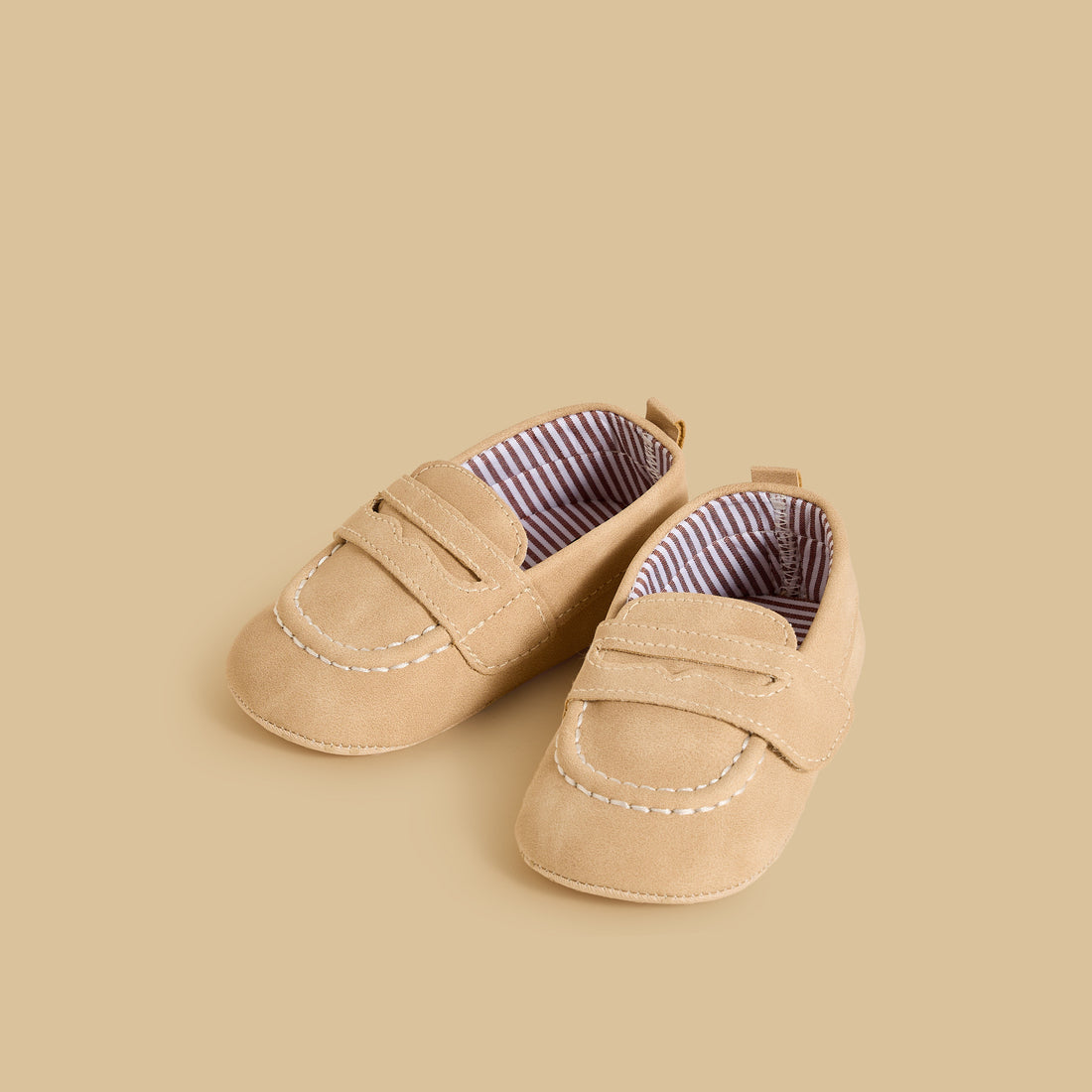 Cutout Design Booties - Cream / 20