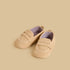 Cutout Design Booties - Cream / 20