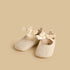 Bow Accent Booties - Cream / 17