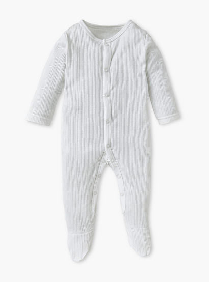 Juniors Closed Feet Solid Sleepsuit with Long Sleeves - Set of 3-baby-girls-clothing-nightwear-sleepsuits-image-2