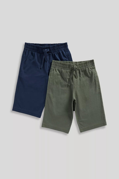 2 Pack Jersey Shorts - Multicolor / 5-6 Years