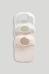 3 Pack Mothercare Toddler Bibs - White