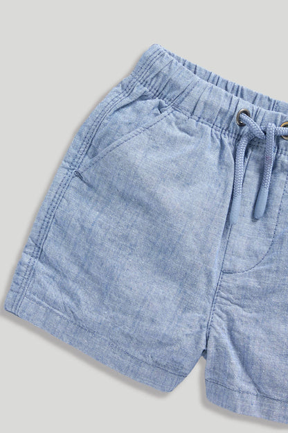 Chambray Shorts