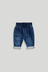 Denim Jogger Jeans, newborn to 3 years - Blue / 12-18 Months