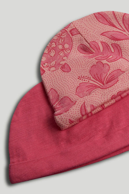 2 Pack Cotton Baby Hats