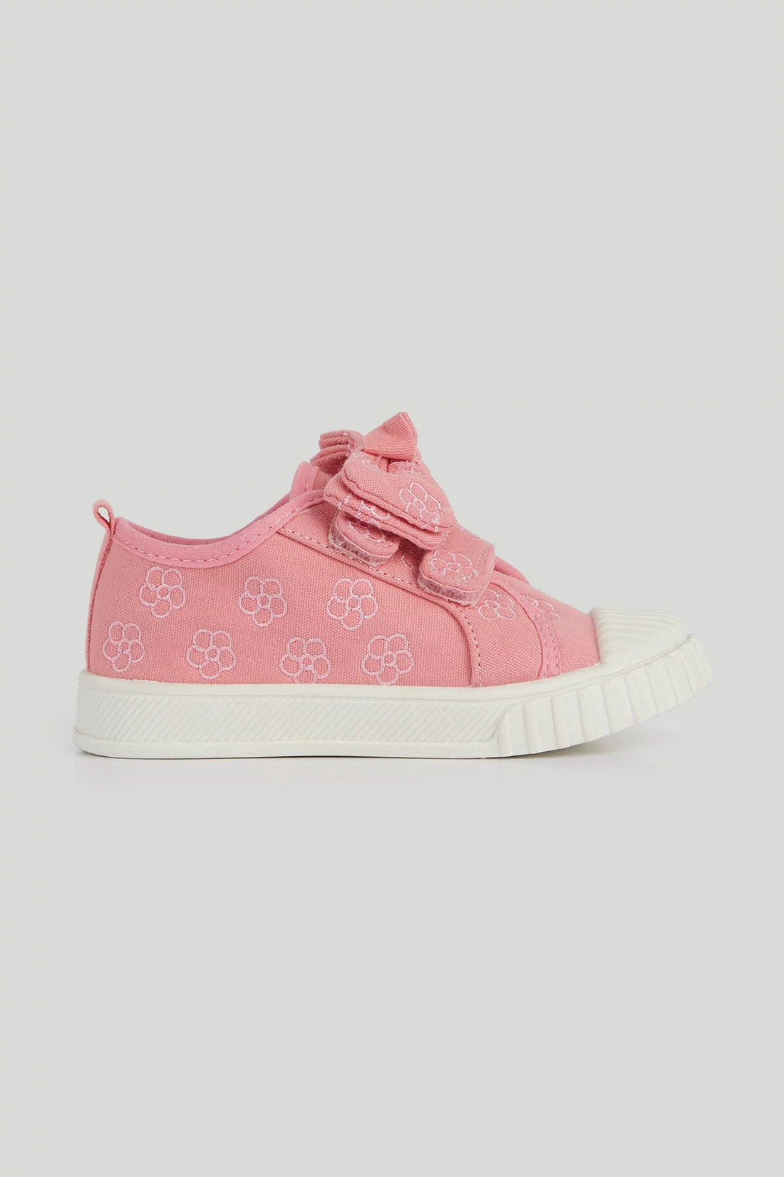 Pink Canvas Trainers - Pink / 5.5-6.5 Years