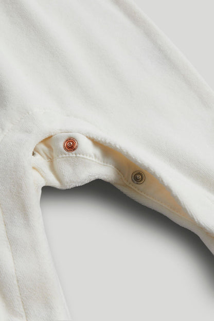 White Velour All-in-One