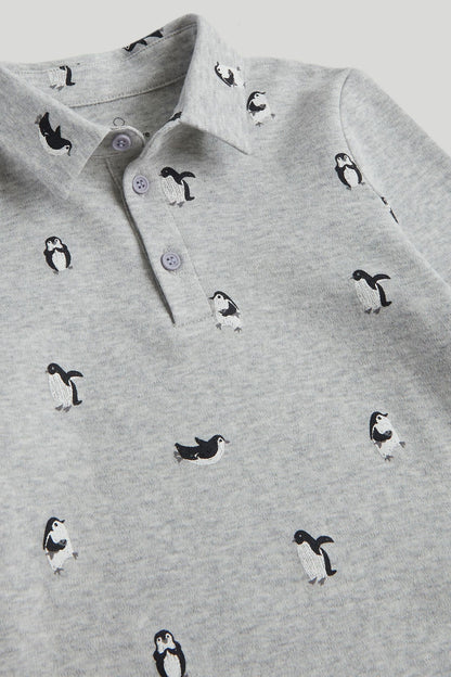 Cord Dungarees and Polo Shirt Outfit
