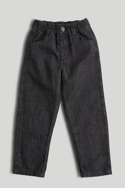 Grey Denim Jeans - Grey / 12-18 Months