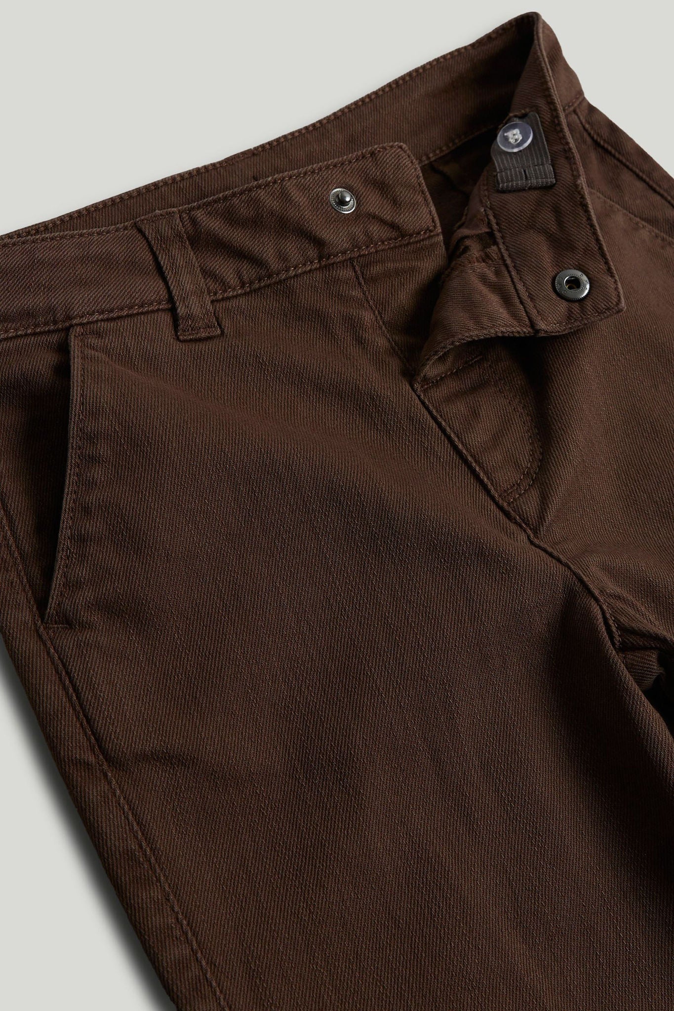Brown Checked Shirt and Trousers Outfit
