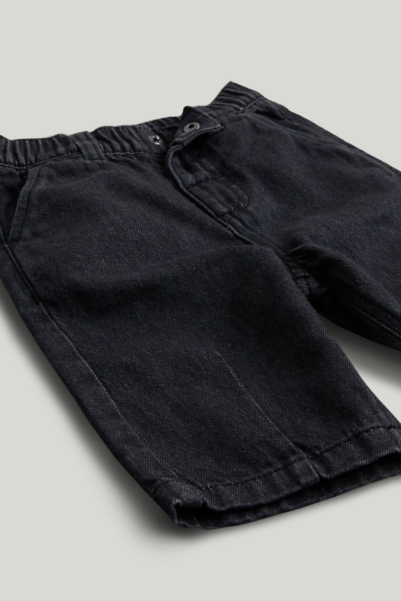 Charcoal Wide-Leg Jeans