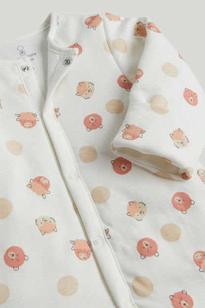 Animal Spot Wadded Sleepsuit 2.5 Tog