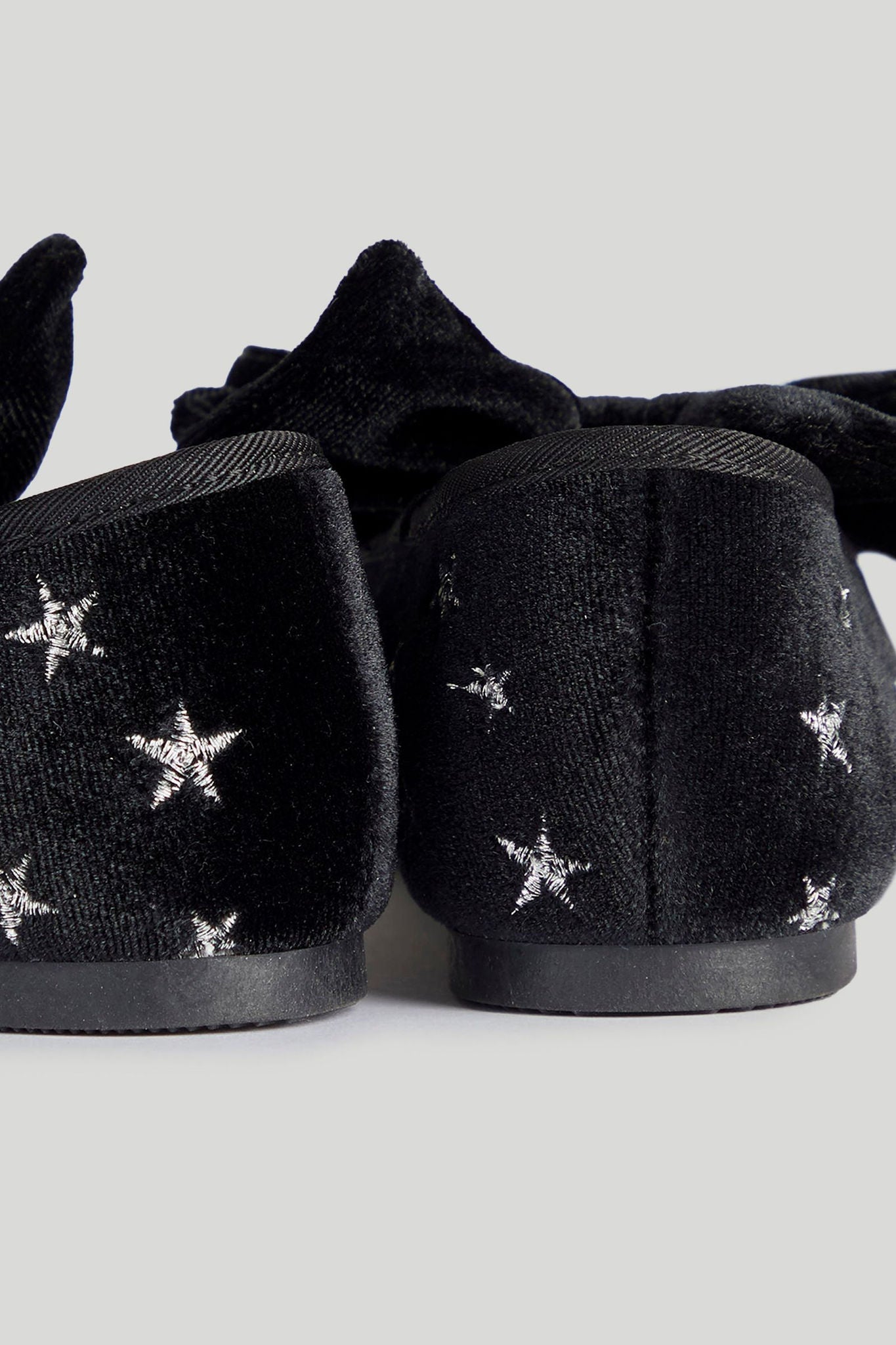 Black Star Ballerina Shoes