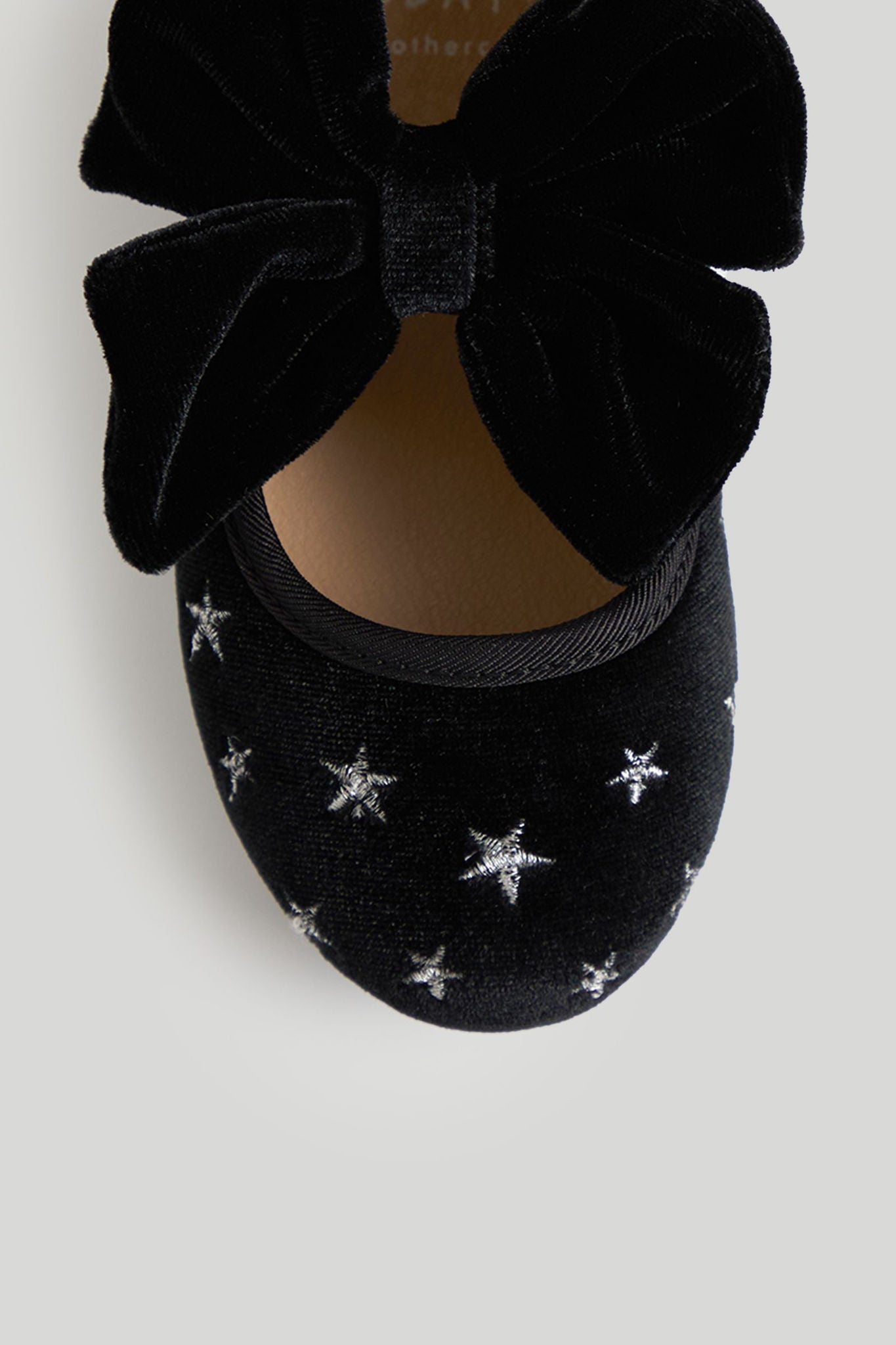 Black Star Ballerina Shoes