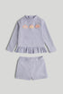 Sunsafe UPF50+ Rash Vest and Shorts Set - Light Purple / 12-18 Months