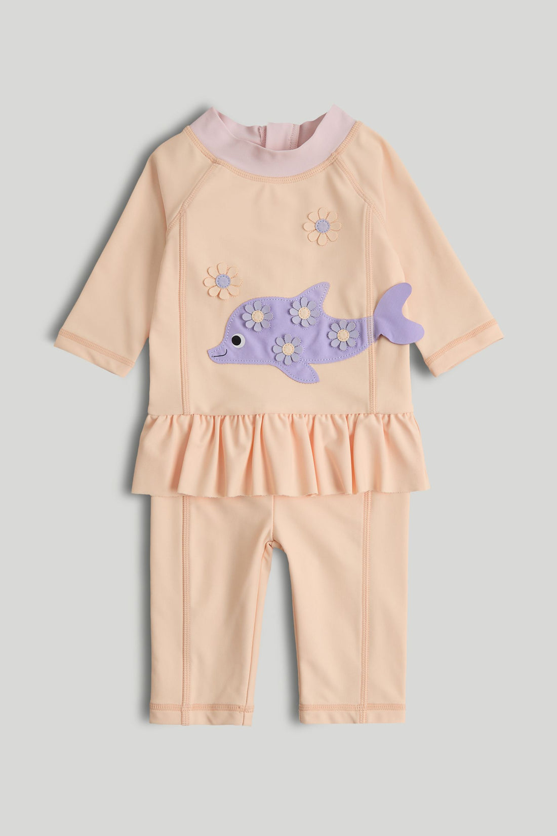 Dolphin Sunsafe UPF50+ Suit - Multi / 12-18 Months