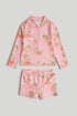 Pink Sunsafe UPF50+ Rash Vest and Shorts Set - Pink / 9-10 Years