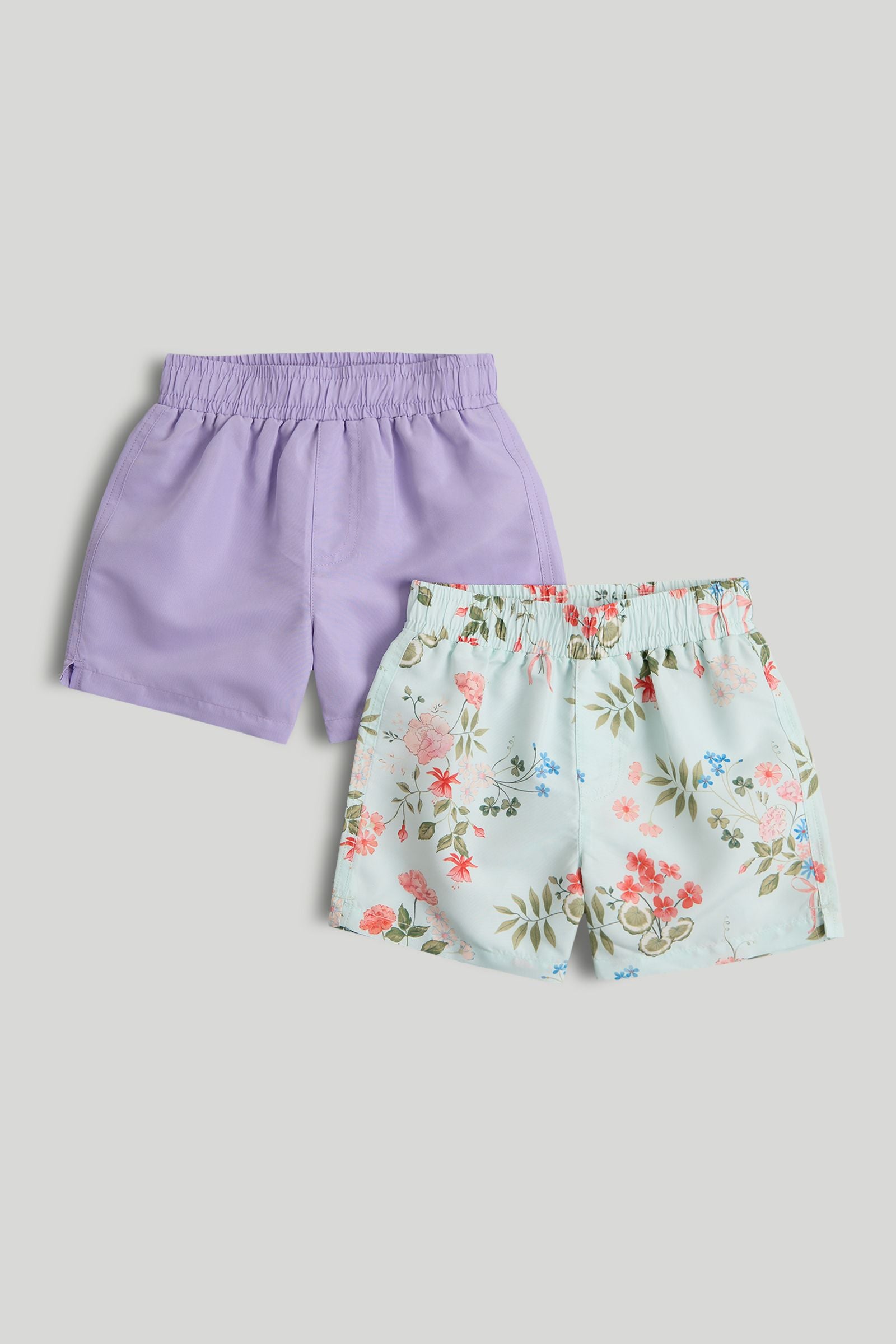2 Pack Swim Shorts - Multicolor / 9-10 Years