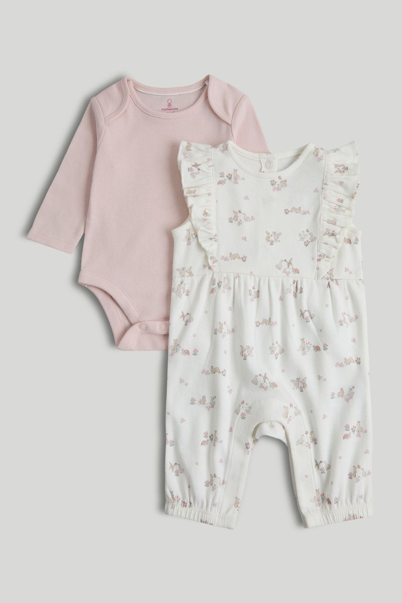 My First Dungarees and Bodysuit Outfit - Multi / 12-18 Months