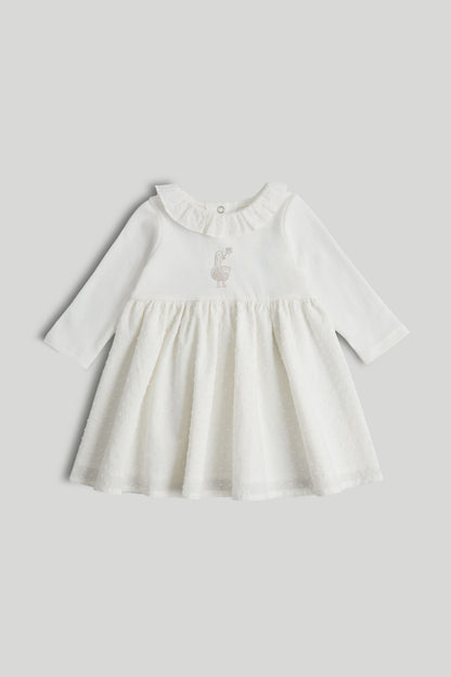 My First White Dress - White / 12-18 Months