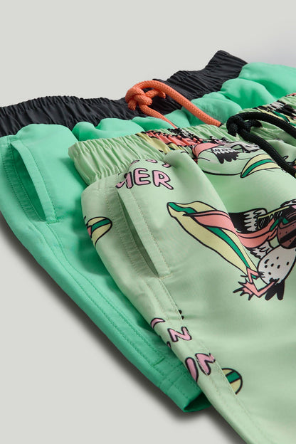 2 Pack Pelican Swim Shorts