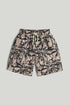 Palm Swim Shorts - Light Brown / 9-10 Years