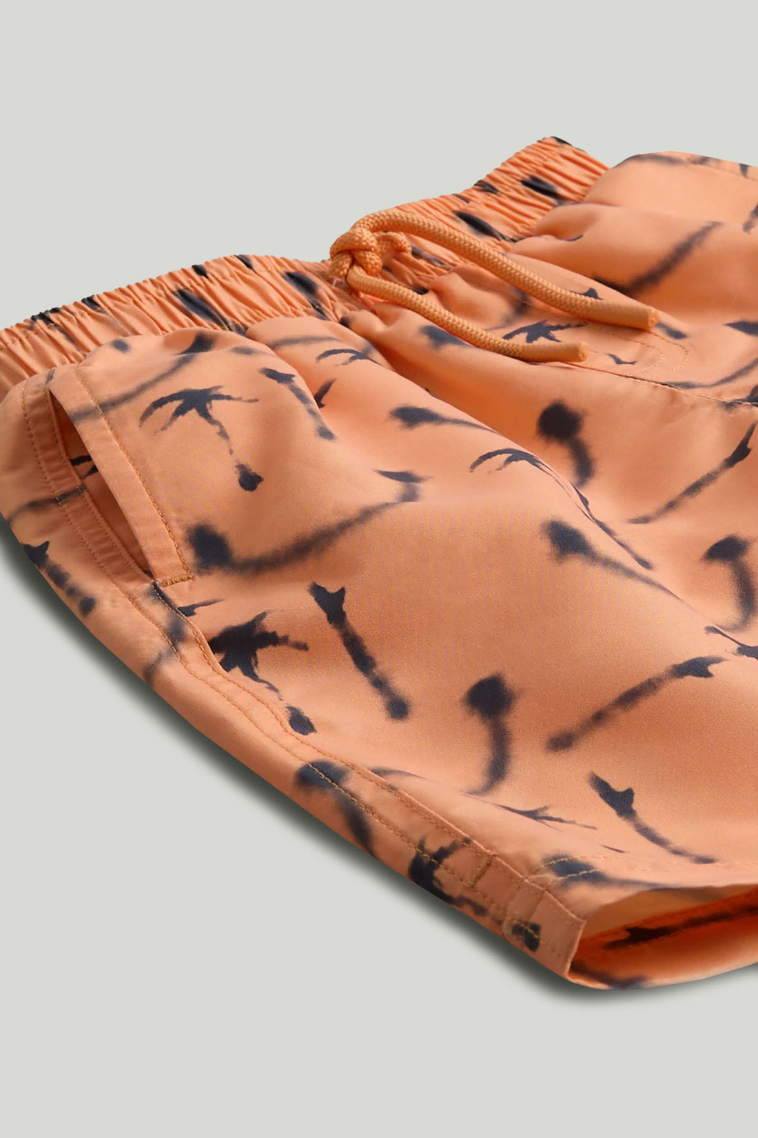 Orange Smile Swim Shorts