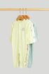 3 Pack Carnival Sleepsuits - Multi / 12-18 Months