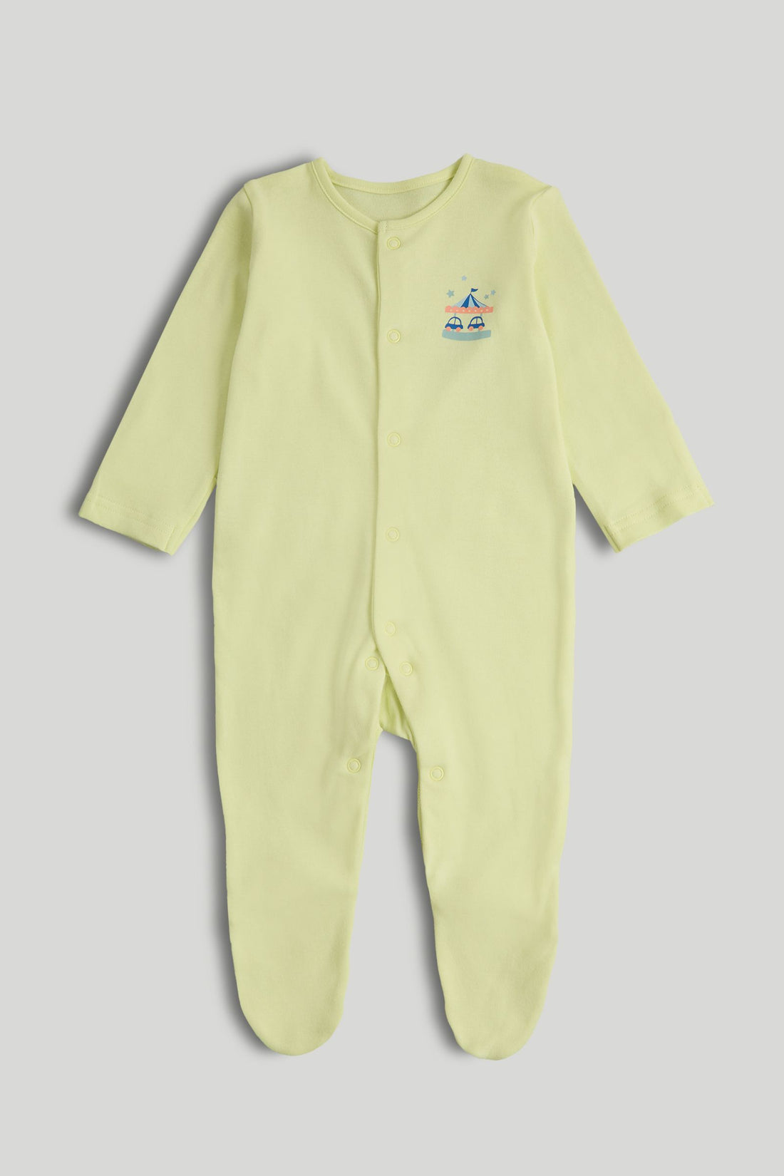 3 Pack Carnival Sleepsuits