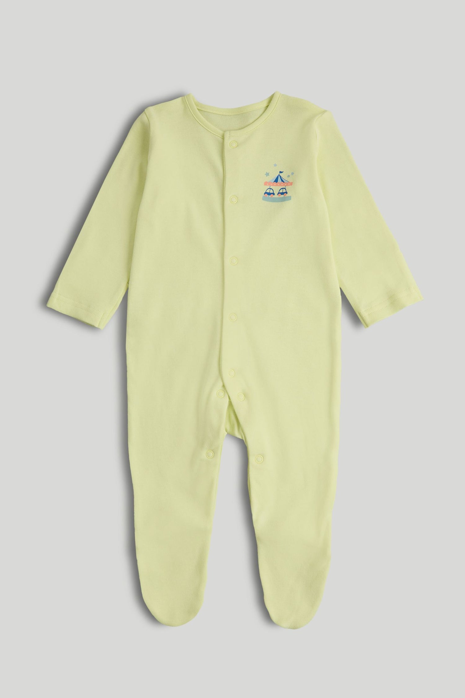 3 Pack Carnival Sleepsuits