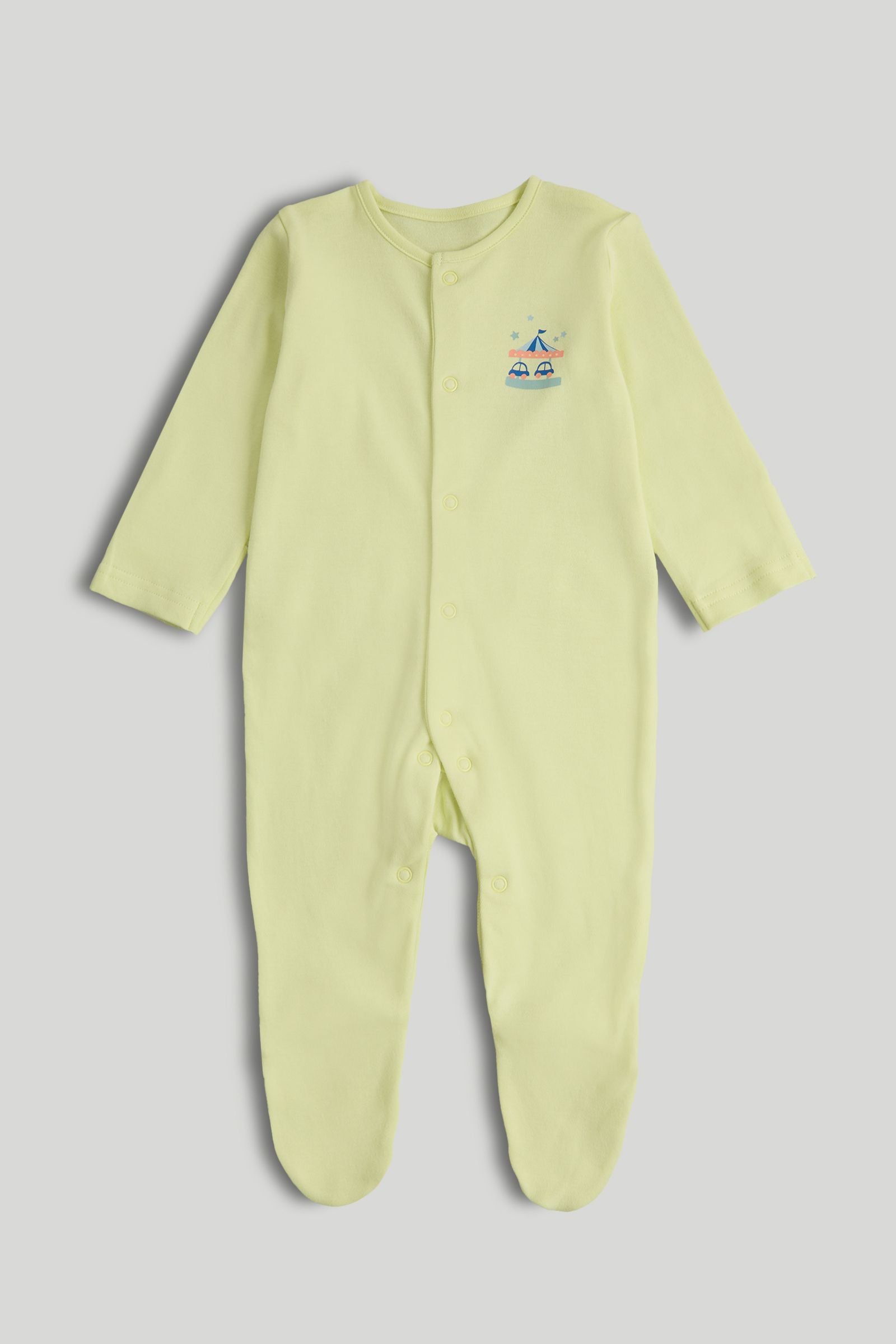 3 Pack Carnival Sleepsuits