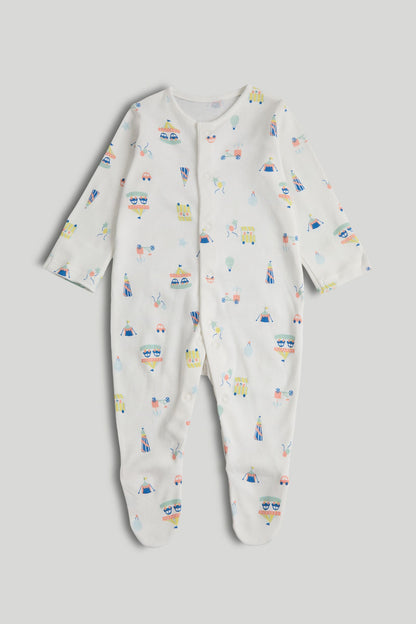 3 Pack Carnival Sleepsuits
