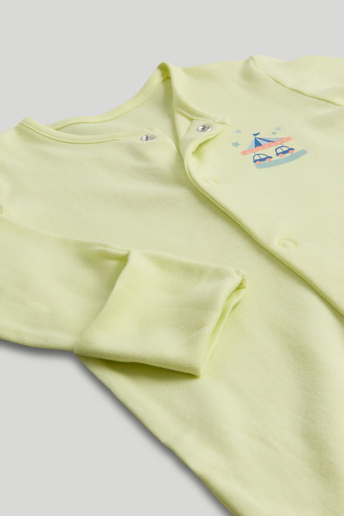 3 Pack Carnival Sleepsuits