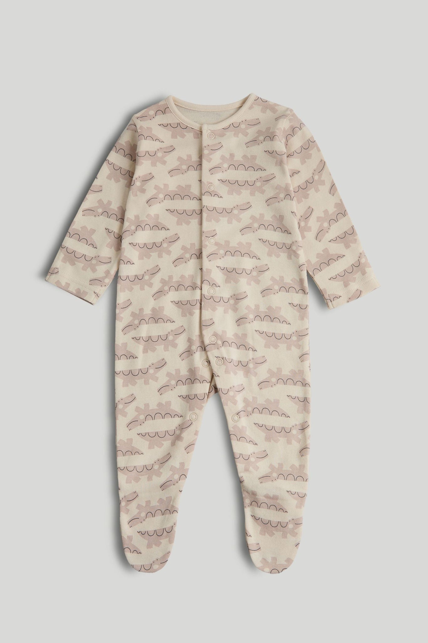 3 Pack Animal Sleepsuits