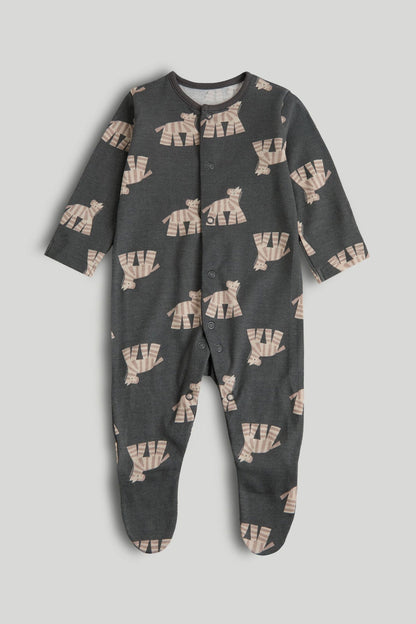 3 Pack Animal Sleepsuits