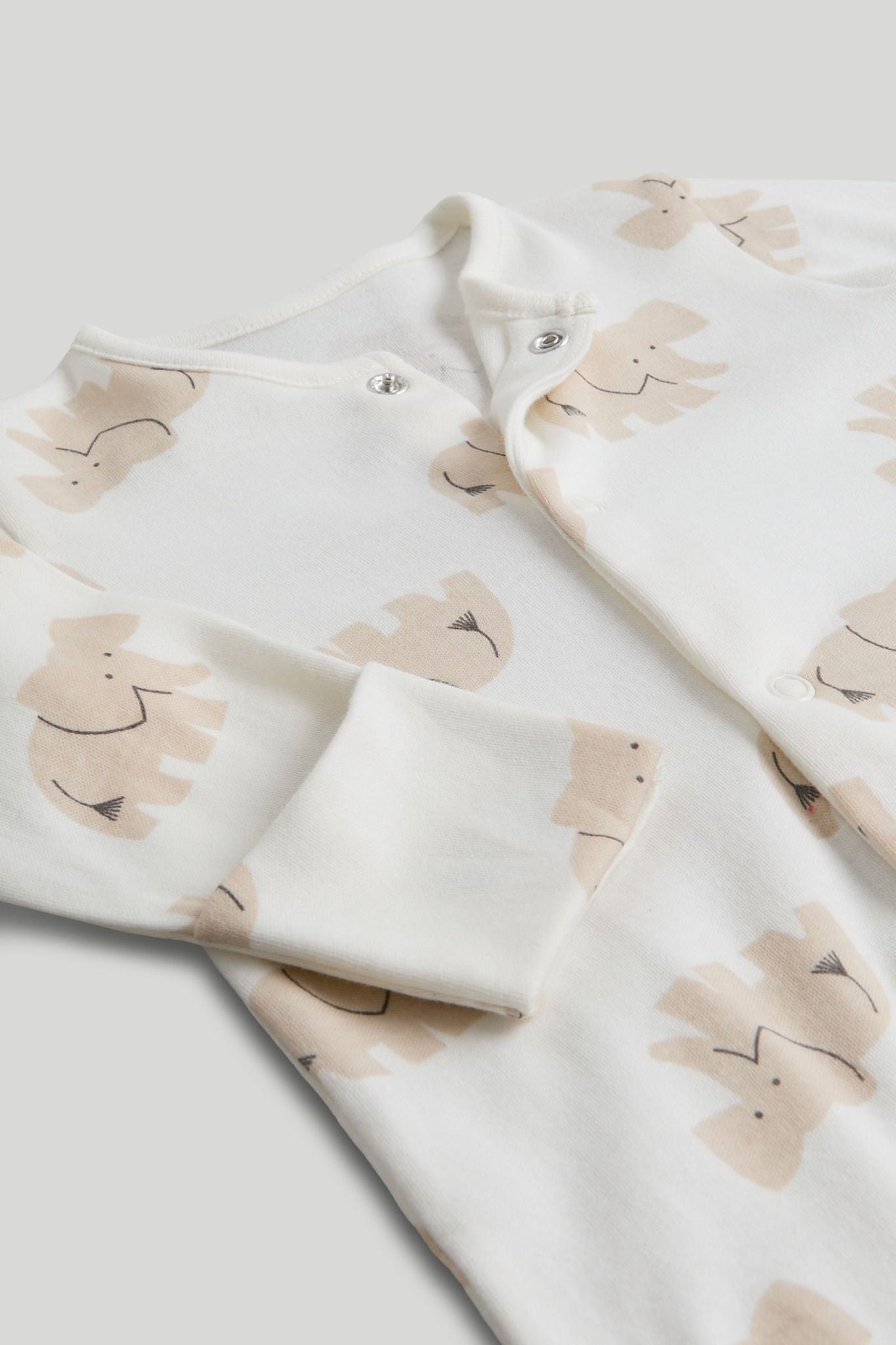 3 Pack Animal Sleepsuits