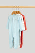 3 Pack Space Sleepsuits - Multi / 12-18 Months