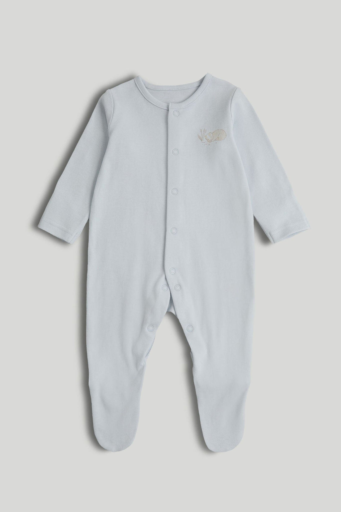 3 Pack My First Blue Sleepsuits