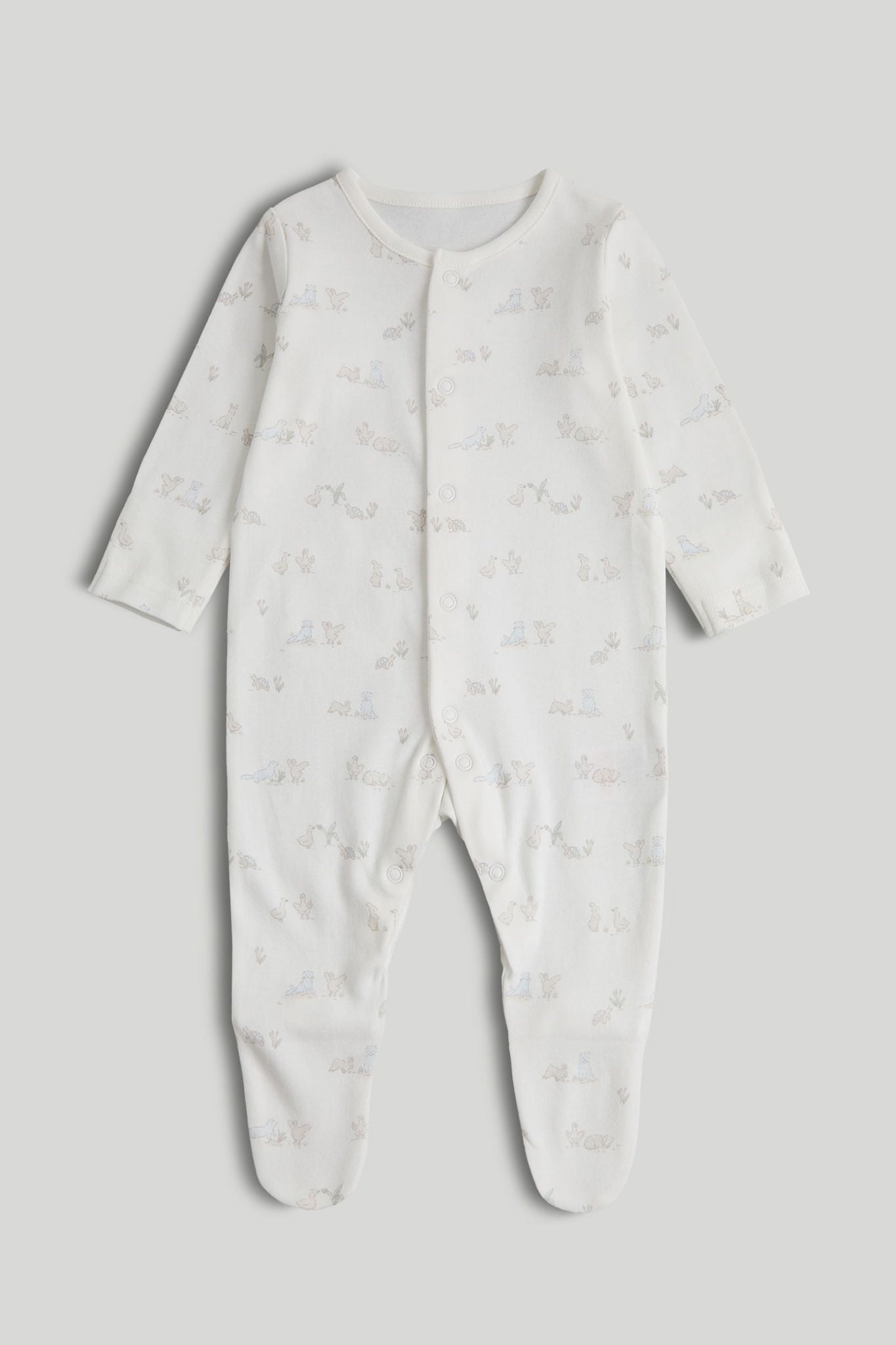 3 Pack My First Blue Sleepsuits