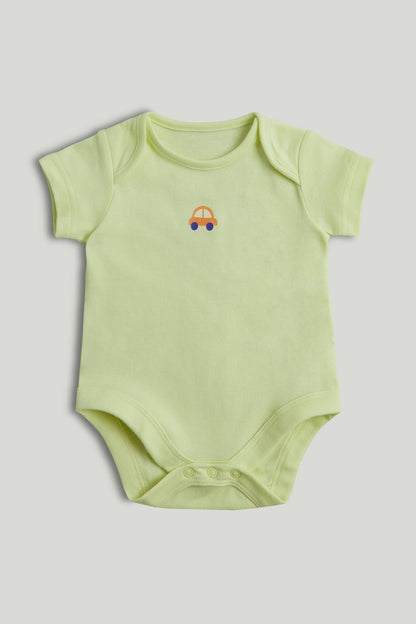5 Pack Carnival Short-Sleeved Bodysuits